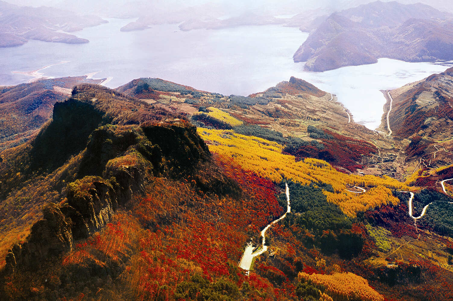 五女山秋天